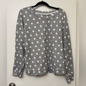 Kate Spade Polka Dot Long Sleeve Top | Women’s Chic Shirt